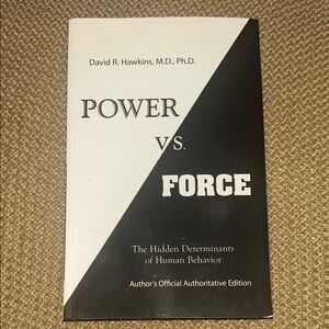 Power vs. Force Book by David R. Hawkins